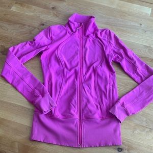 Lululemon orchid pink running jacket 6